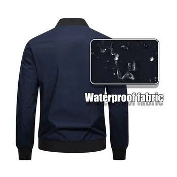 Spring Autumn Men's Casual Jackets Fashion Baseball Coat Light Soft Flying Jackets Men Business Men's Standing Collar Jacket 2 Spring Autumn Men's Casual Jackets Fashion Baseball Coat Light Soft Flying Jackets Men Business Men's Standing Collar Jacket 2