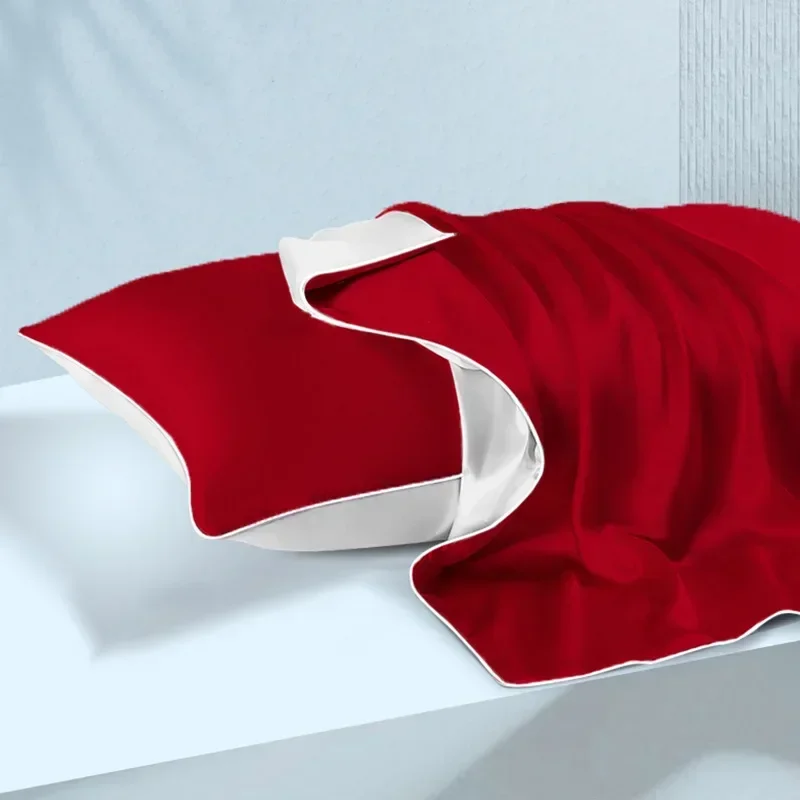 

100% Pure Silk Pillowcase Natural Silk Pillowcase Mulberry Silk Pillowcase Grade-6A - OEKO-TEX Certification
