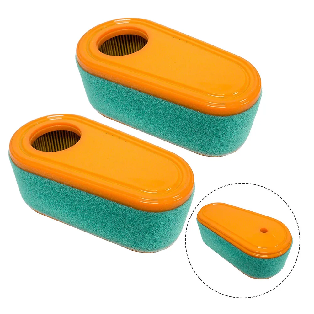 

Lawn Mower Parts Air Filter 2pcs/set Cotton For 4240/5419/795066/796254 For Craftsman 33084 Orange Garden Tool