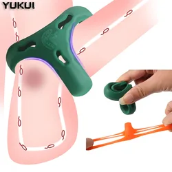 Sex​ Tooys for Man Cock Ring Reusable Lock the Semen Penis Ring Dick Enlargement Delayed Ejaculation to Please Wife Orgasm ring