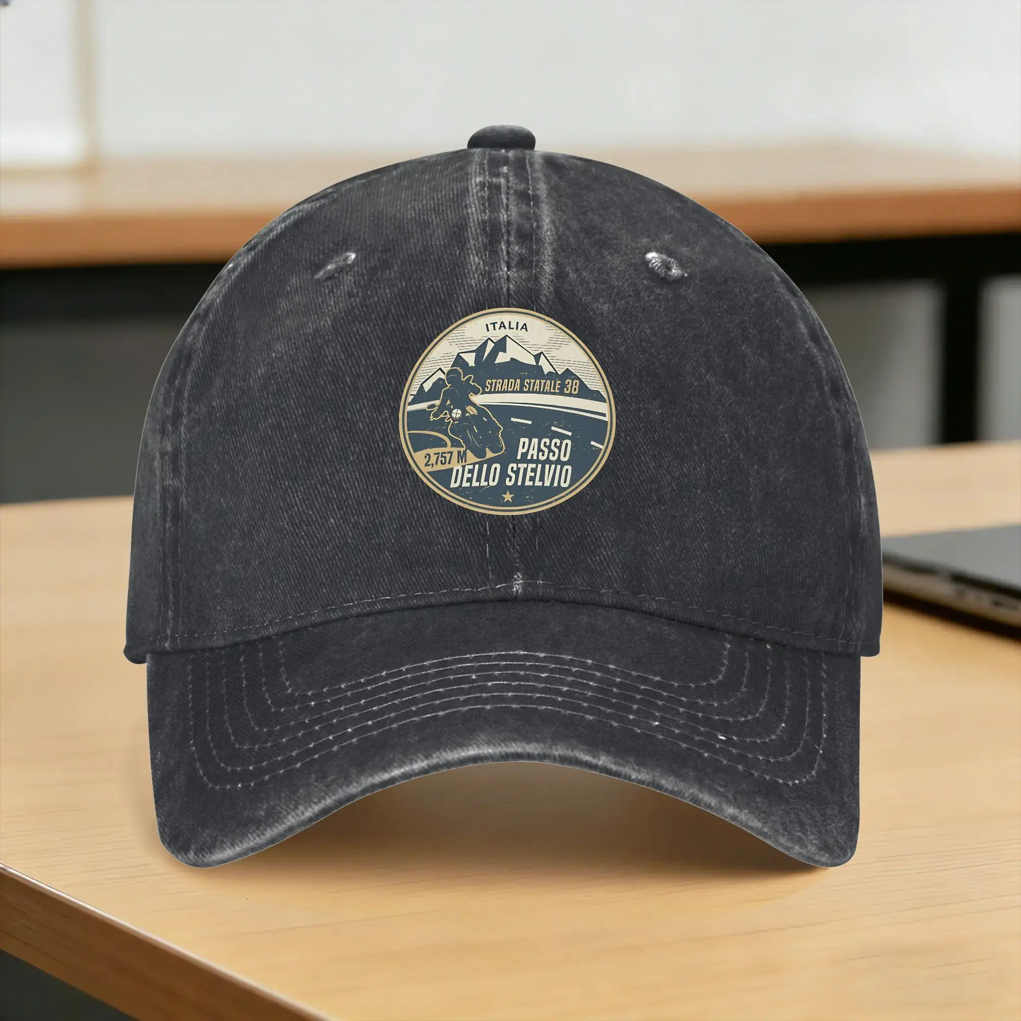 Stelvio Pass Italy Casual Baseball Cap For Unisex-Teens Summer  Tennis Skate Hip Hop Hats Street Style Breathable Baseball Caps
