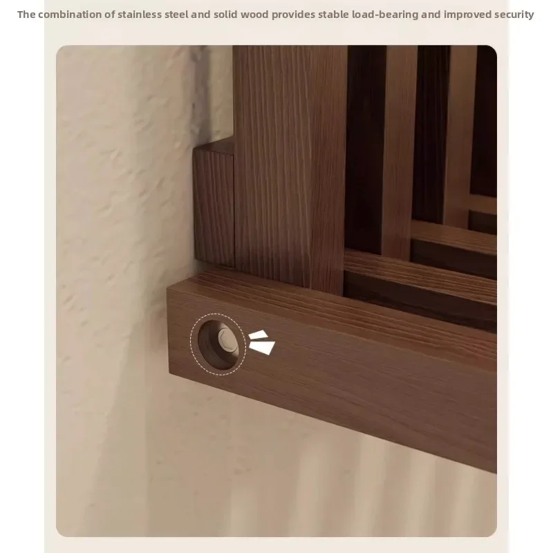 Folding shoe changing stool wall-mounted shoe stool rack