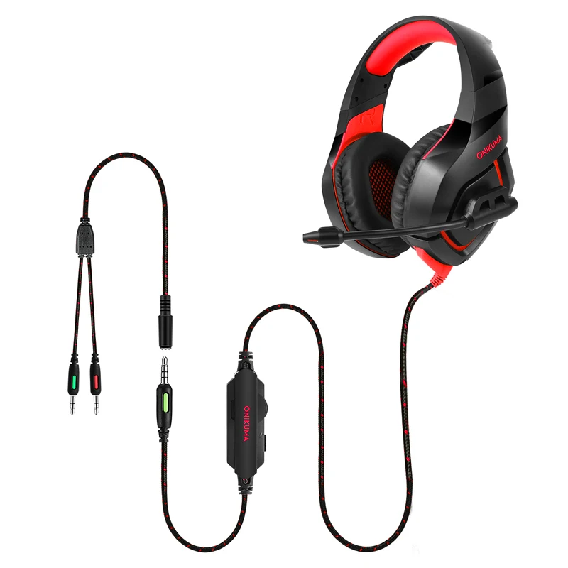 Gaming Headset Gamer Stereo Headphone With Microphone Mic Led Game For PC Computer PS4 KOTION EACH G2000 G1000 G4000 G9000 G2600 image 5