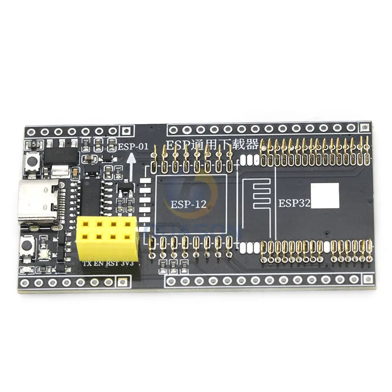 ESP8266 ESP32-WROVER Development Board Test Programmer Socket Downloader for ESP-01 ESP01S ESP12 ESP32