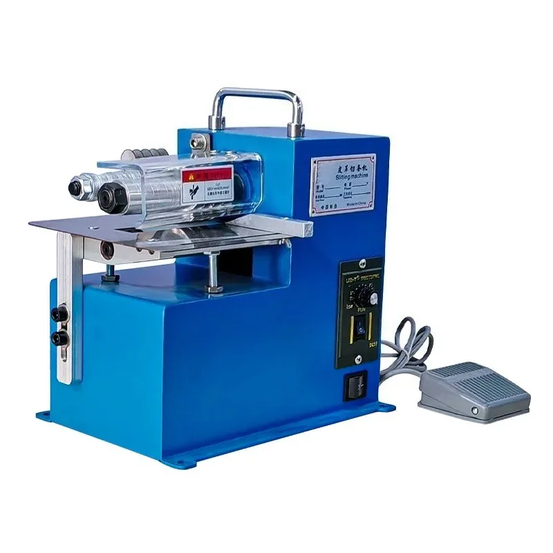 Leather Splitting & Strip Cutter Automatic Processing Machine