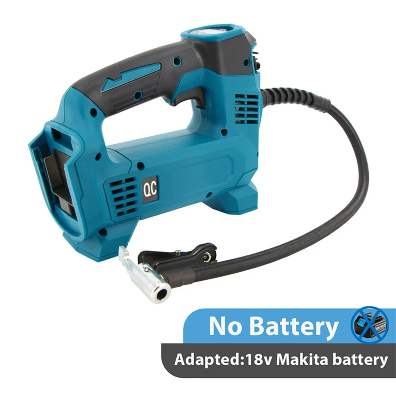 Air Inflator Portable Car Air Compressor Pump Handled Digital Rechargable Air Compressor Bare Pneumatic Tool for Makita Battery