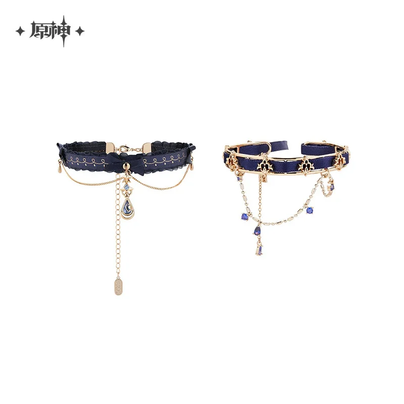 

Официальный товар Sunsyea Genshin Impact miHoYo, оригинальный подлинный браслет серии Furina, ожерелье