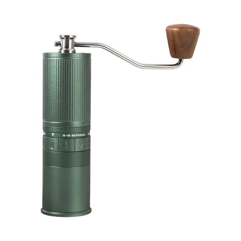 hand cranked grinder, hand brewed coffee bean grinder, seven core grinding disc, Italian style single product manual motor
