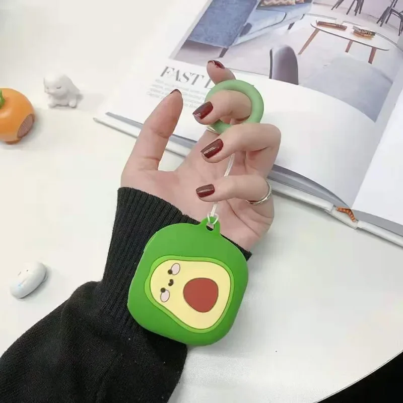 3D Silicone Soft Cover For Samsung Galaxy Buds 2/FE/ pro Cases Earphone Protective Sleeve Buds Live