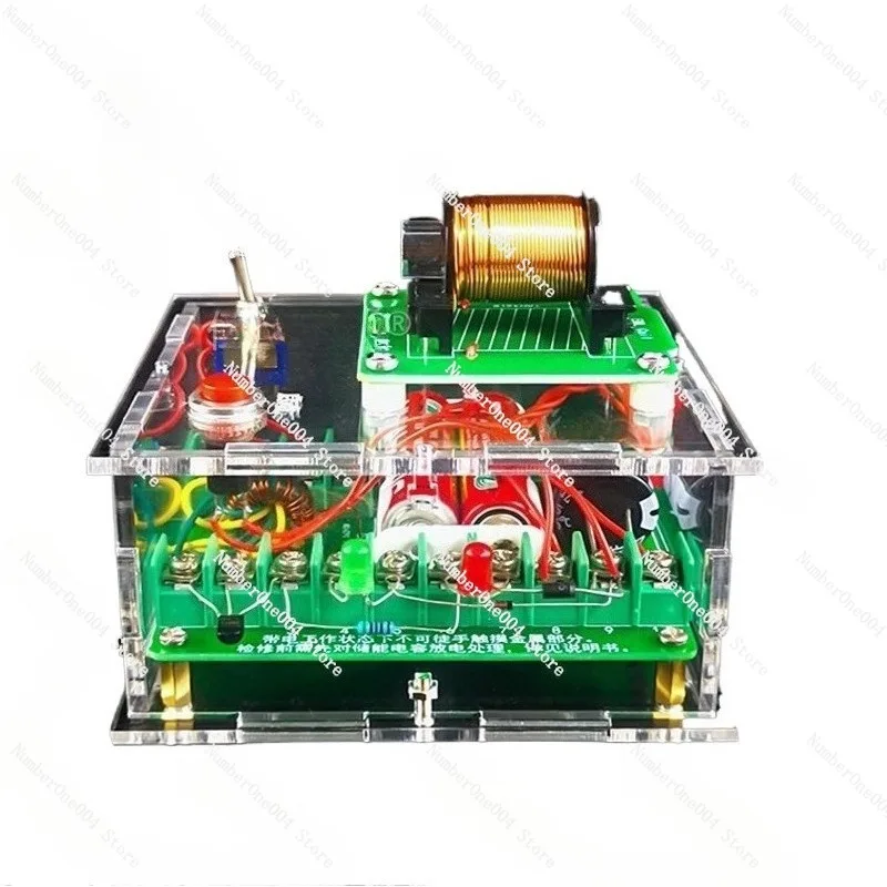 

High Voltage Electromagnetic Gun DIY Kit Long-range Artillery Shell Primary Coil Boost Module Electronic Small Production Model