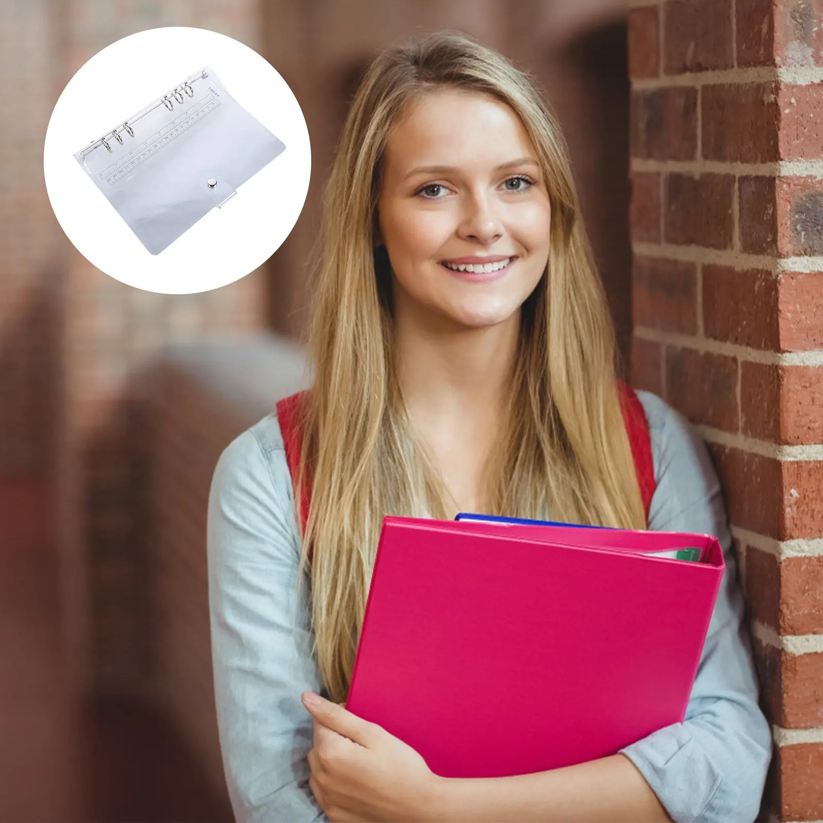 

2 шт. прозрачные обложки для блокнотов из ПВХ формата А5 с застежкой-кнопкой, водонепроницаемые, нескользящие, для планировщиков, ежедневников, скетчбуков, блокнотов