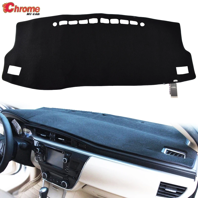 For Toyota Corolla iM Auris 2014 2015 2016 - 2018 Dash Mat Dashboard Cover Dashmat Anti-dirty Pad Carpet Guard Car Accessories