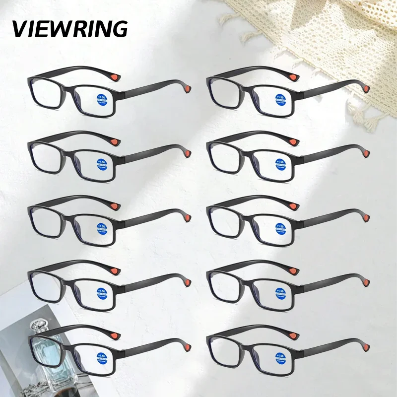 Image of 10 Stück Lesebrillen für Männer und Frauen, Unisex, ultraleichte Presbyopie-Brillen, optische Gläser
