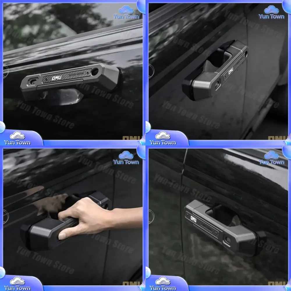 4 Door Handle Cover for Ford Bronco Car Cover Trim With Protection Function for Outdoor Vehicle Accessories Exterior Auto