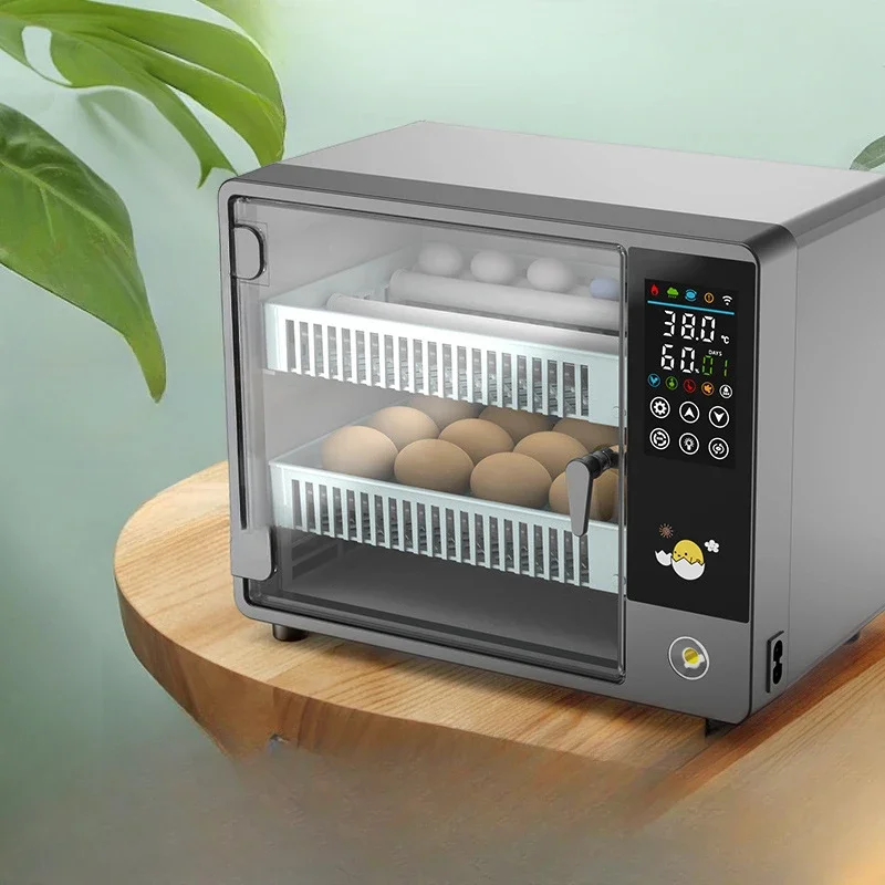 

Cross Border Foreign Trade Wholesale Fully Automatic Incubator Small Household Egg Intelligent Rutin Chicken Incubator