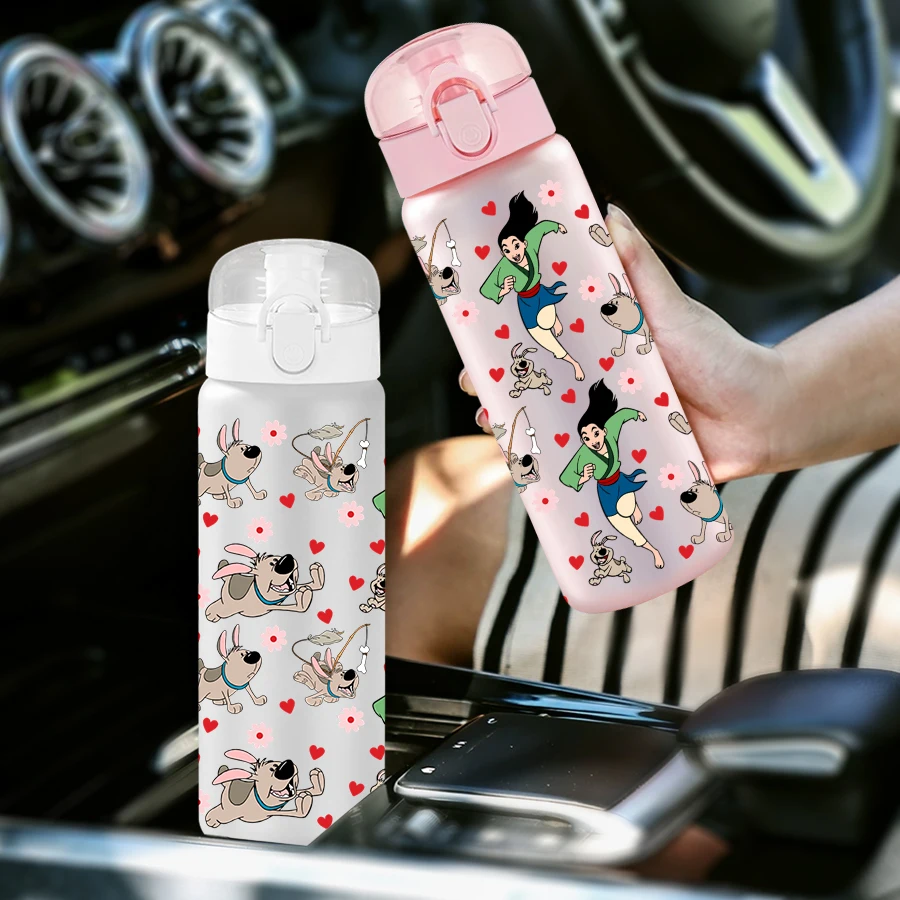 1 قطعة ديزني بيتر بان/دمبو/نمط 26 أوقية زجاجة مياه بلاستيكية كوب رياضي كهدية عيد ميلاد/العودة إلى المدرسة #3