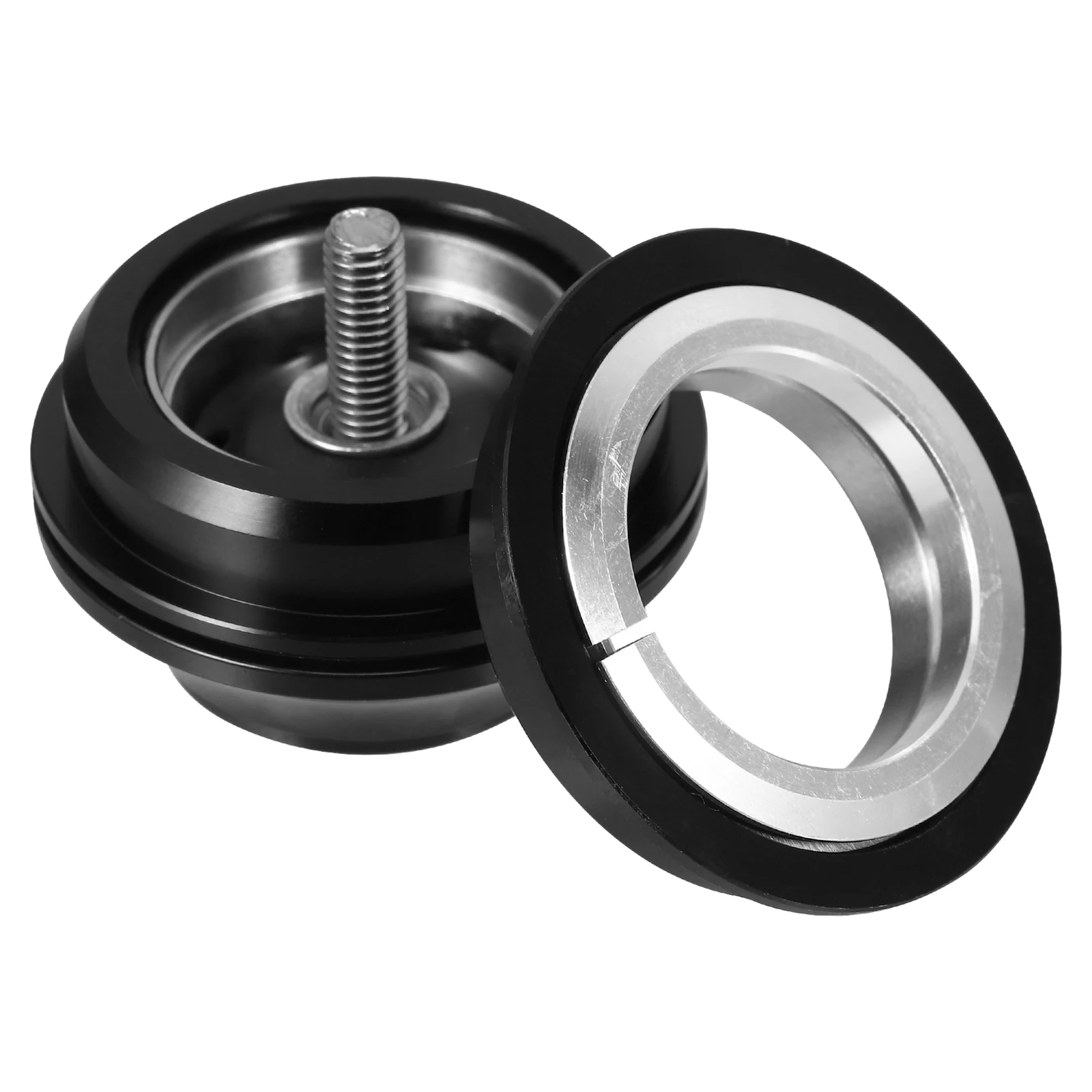 

1PC Bicycle Headset Aluminum Alloy Built-in Bearings Front Fork Mountain Road Bikes Lightweight Stable Support Bike Accessories