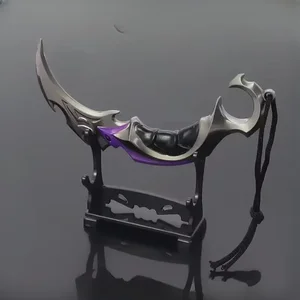 سيف كاتانا ساموراي معدني للأولاد ، سلاح شجاع ، راف يدوي ، سكين كارامبيت ، شفرة غير مصقولة ، أطراف لعبة ، هدية لعبة ، زخارف ، 15 سم أفضل 12 سكاكين تدريب Karambit مبيعا - رقم 9