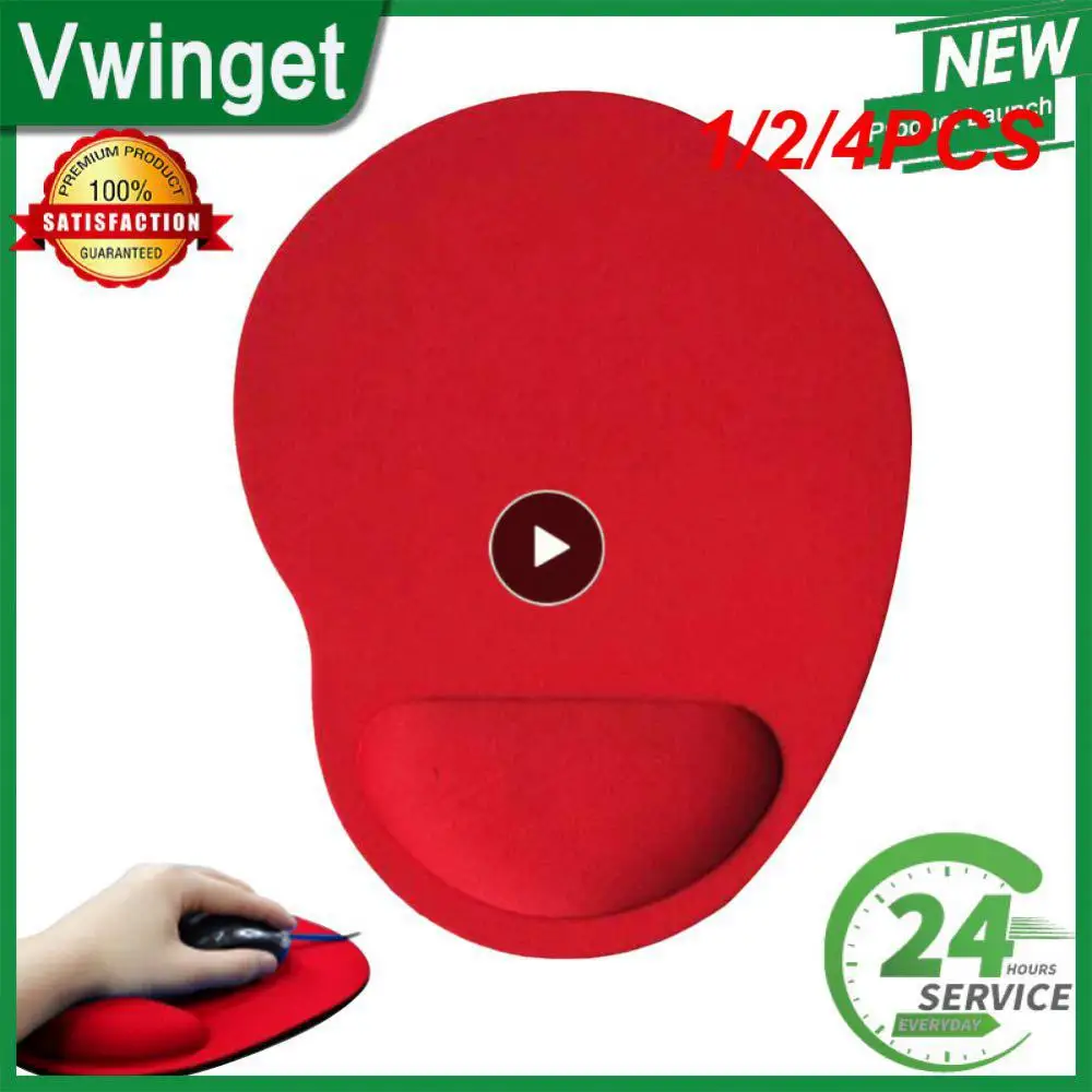 1/2/4PCS Mouse Pad Home Office Work Games Gaming Gaming Mouse Pad Antislip Ergonomic Desk Pads For Keyboard Mouse Pc Carpet