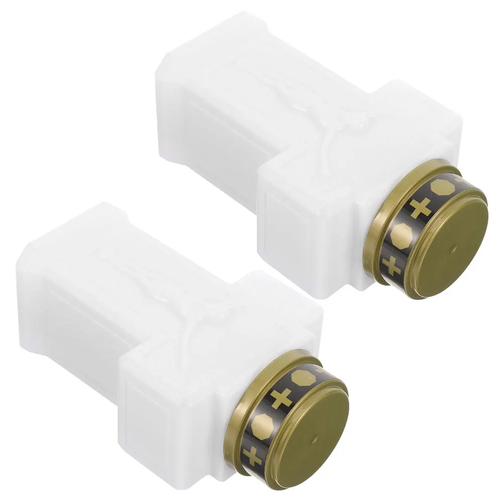 2Pcs Electronic Flameless Operated Light for Grave Cemetery Outdoor Garden Decorative Lights for Memory