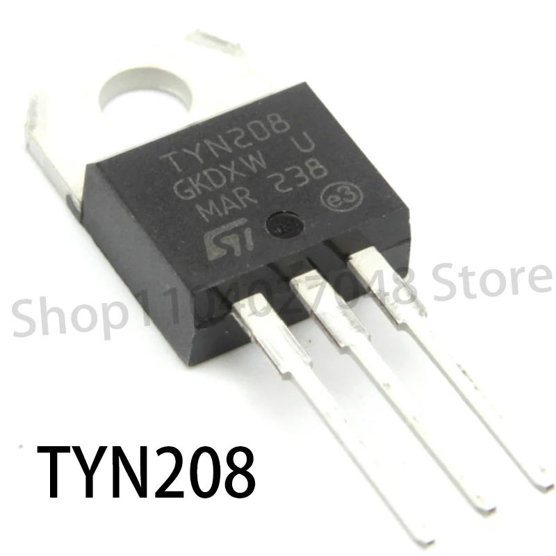 1PCS Brand new Unidirectional thyristor TYN208 Original TYN208G Direct plug TO-220 package