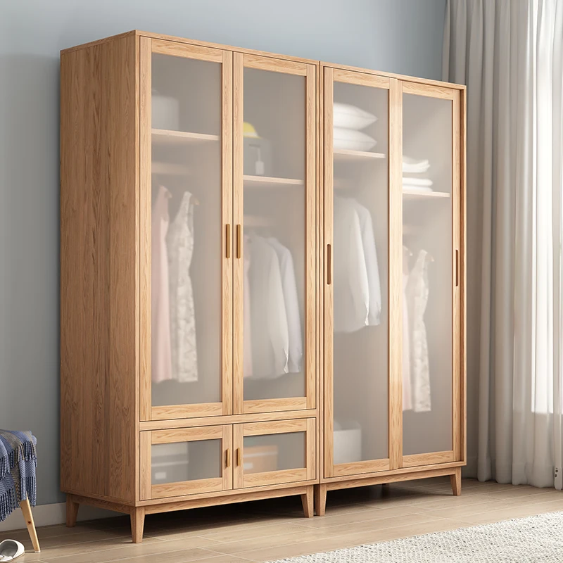 Wardrobes Set Modern Wooden Luxury Set Wardrobe Bedroom Storage  Furniture Home