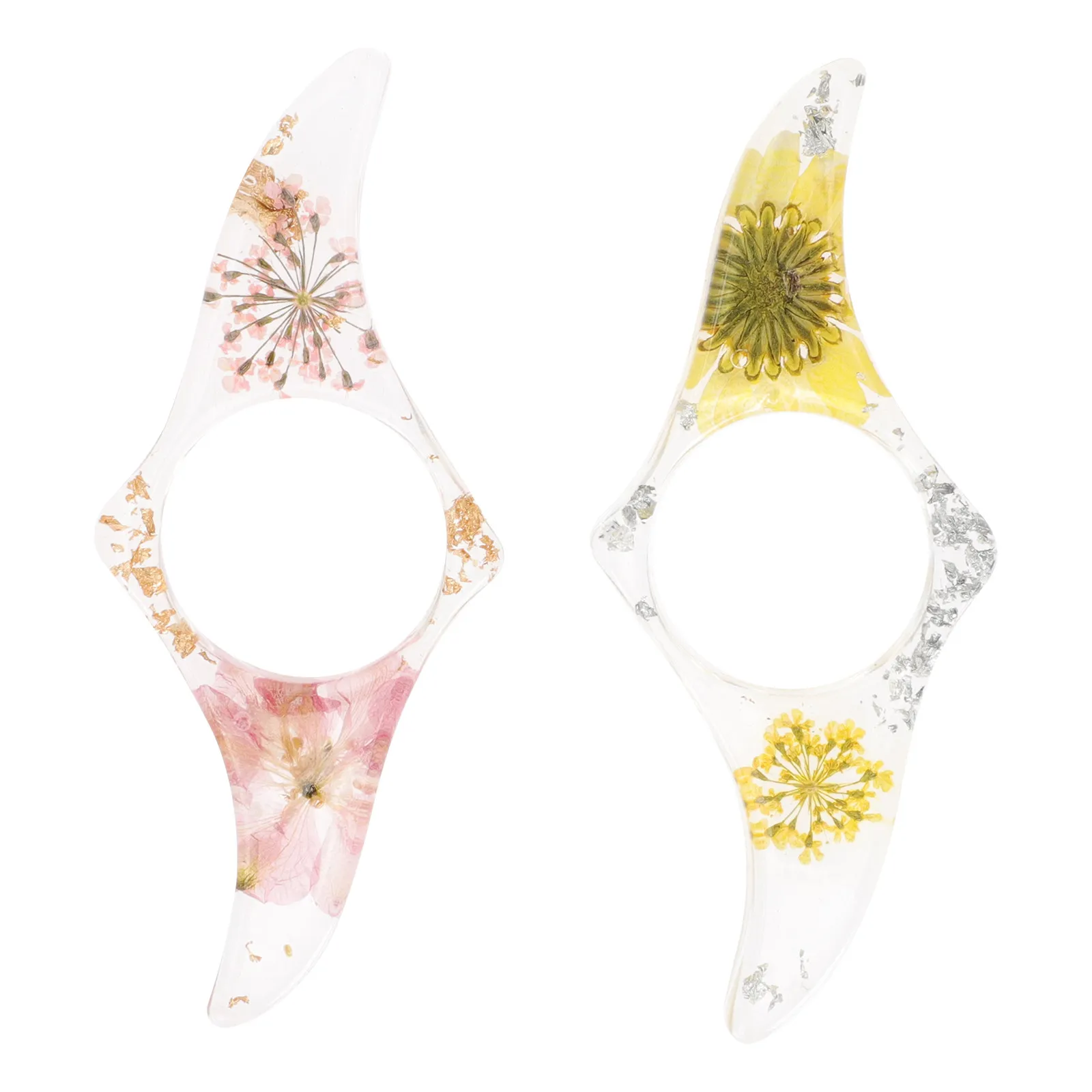 

2Pcs Page Holder for Reading Premium Thumb Ring Bookmark Keeps Pages Open Easily Portable Reading Aids for Book Lovers Clear