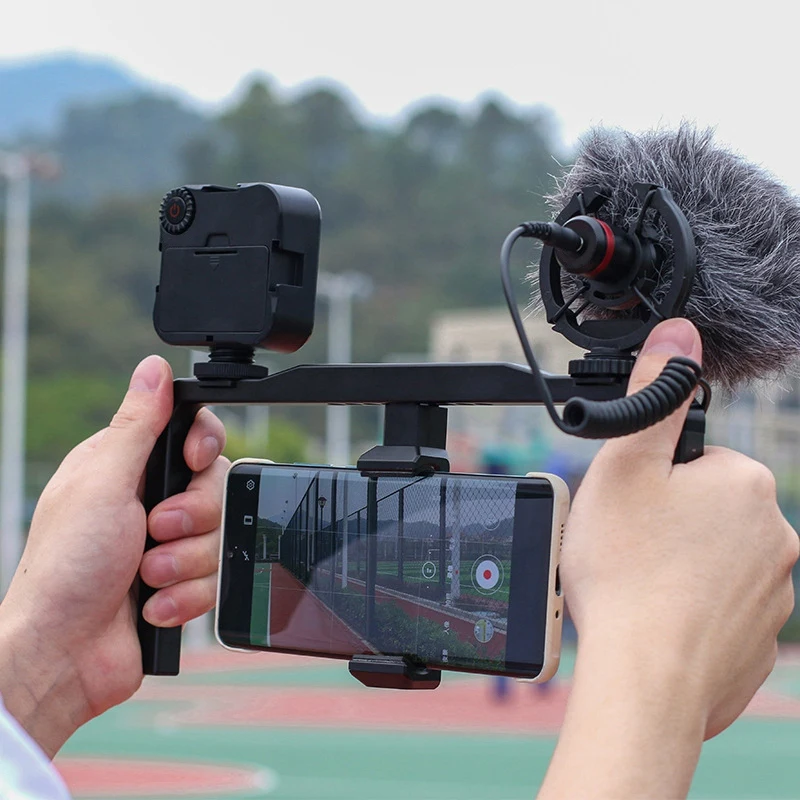 Aluminum Alloy Portable Mobile Phone Rabbit Cage Stabilizer Suitable For Mobile Phone Handheld Photography