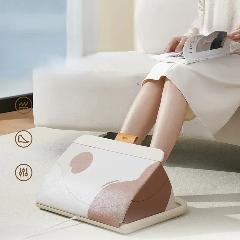 Portable Foldable Heating Pad Electric Heaters Toasted Foot Warmers Roller Massage Leg Warm Under The Table Feet Warmer