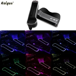 Car Seat Gap Filler Organizer for Mazda CX-7 CX7 CX 7 USB Charging Atmosphere Lamp Auto Storage Box Wallet Phone Accessories
