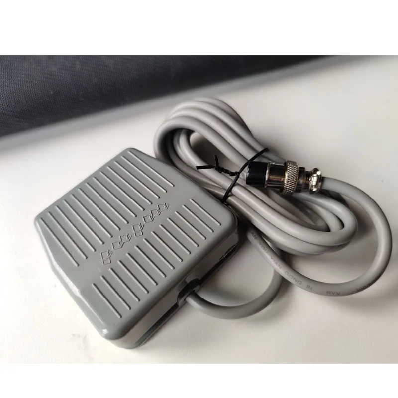 Interruptor de pie para máquina de llenado de líquidos, Pedal de pie, accesorios para máquina de llenado eléctrico, Pedal de punto de TFS-01