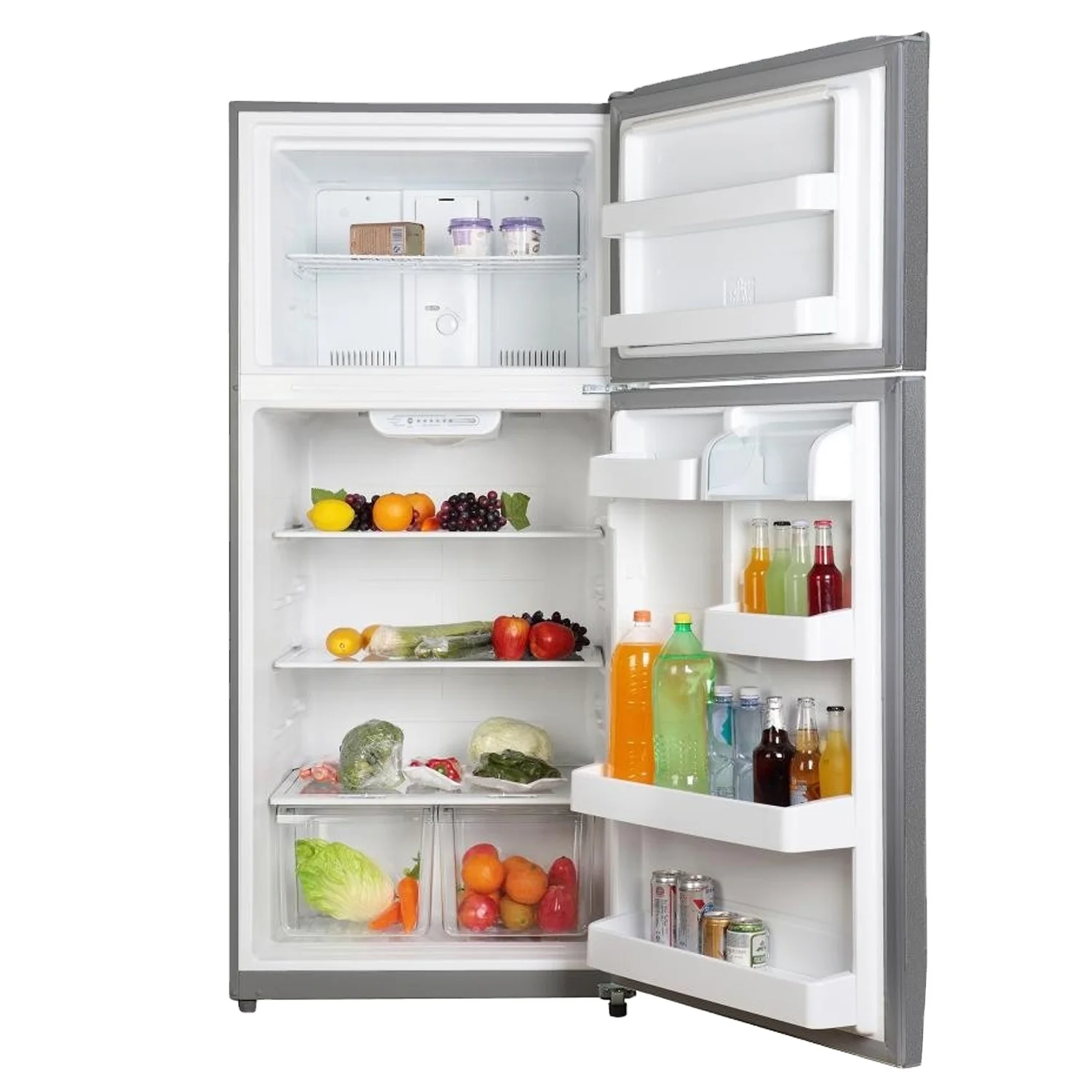 Stainless Steel Refrigerator Fridge Home 30 Inches Width Double Doors