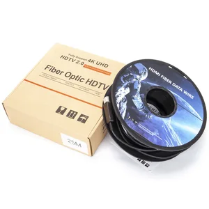 كابل ألياف ضوئية طويل لتلفزيون LCD المحمول والكمبيوتر الشخصي ، عالي السرعة ، 4K ، 60 هرتز ، AOC ، HDCP2.2 ، 18 جيجابت في الثانية ، 5 م ، 10 م ، 20 م ، 50 م ، HDCP2.2 ، HDR ، كمبيوتر شخصي أفضل 12 مبيعات شاشة AOC LCD - No3