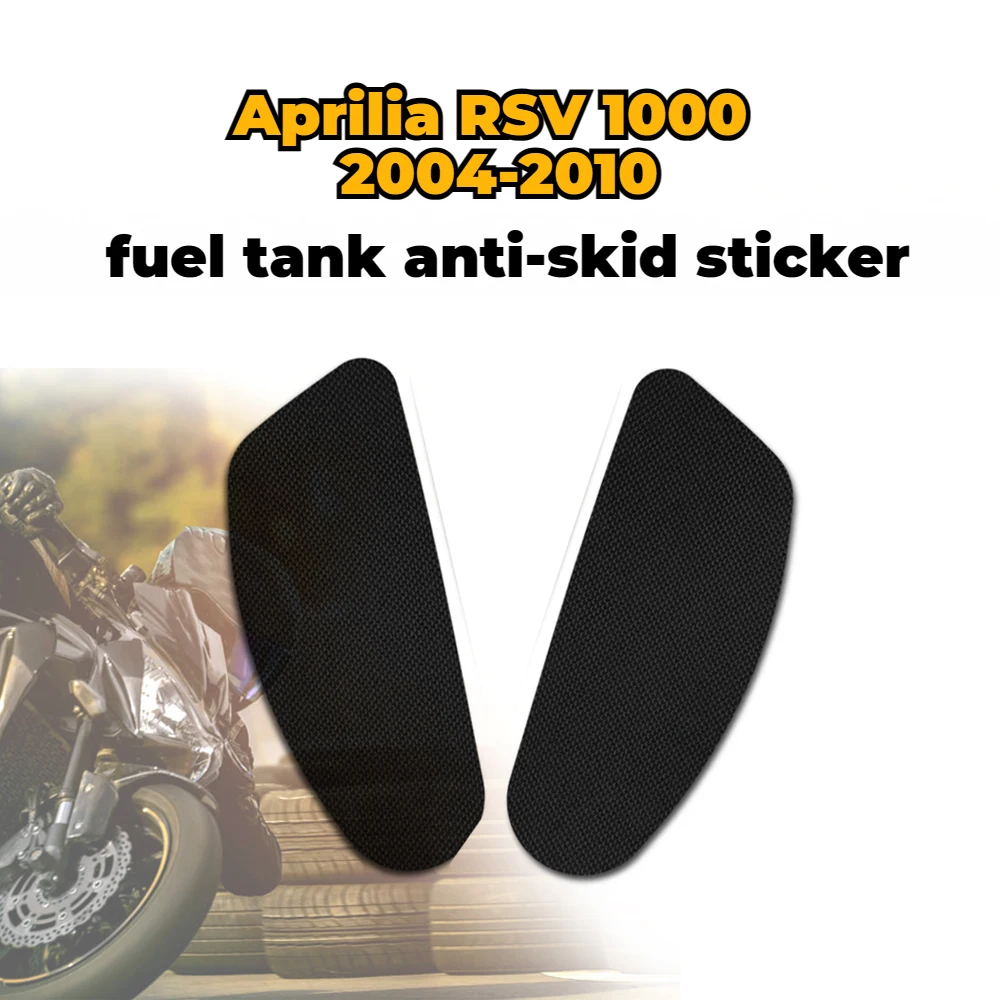 For Aprilia RSV1000 2004-2010 Motorcycle Sticker Non-slip Fuel Tank Side Knee Grip Decal Protector Sticker Pad