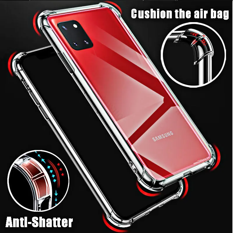 Clear Phone Soft Case for Samsung Galaxy Note10 Lite HD Transparent for Sumsung Note10Lite 6.7\