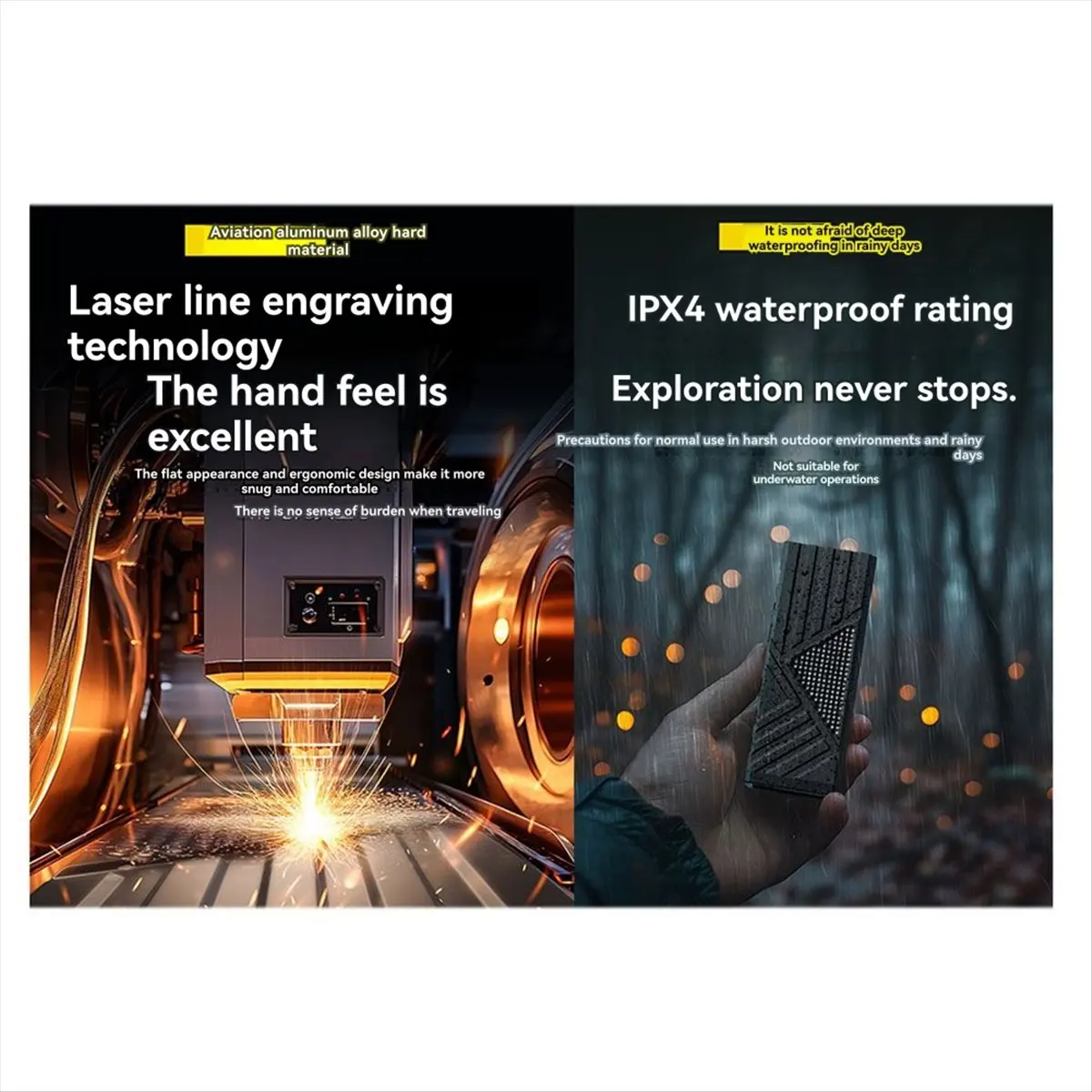 ♠Summer sale♥♦☹  X809PRO Super Bright LED Flashlight Rechargeable Multi-Functional Portable Light for Outdoor Automotive Repair