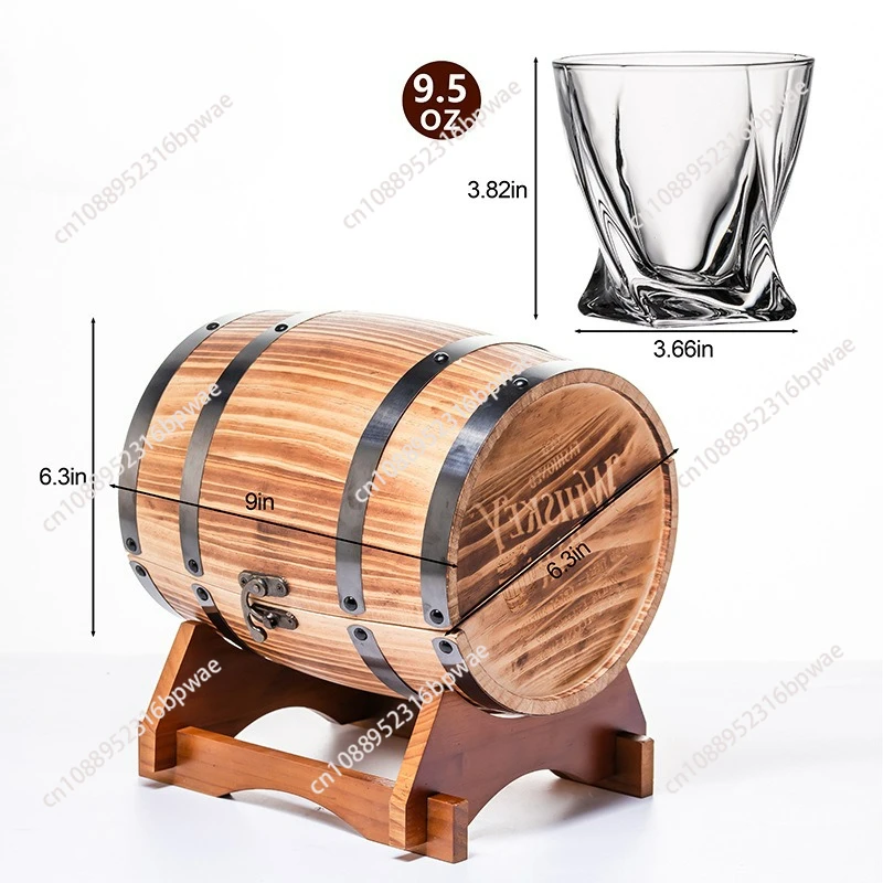 

Сосновая древесина, старая упаковка для ледяного вина, деревянная коробка, подарочная коробка, набор для виски в стиле ледяного вина, каменная бочка для вина