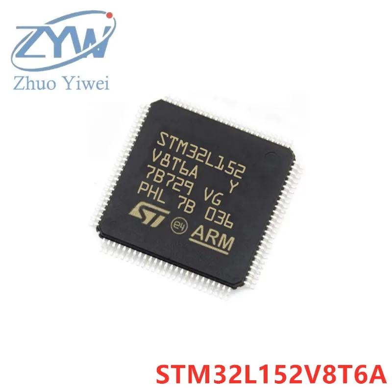 STM32L152 STM32L152V8T STM32L152V8T6A LQFP-100 ARM Cortex-M3 32-Bit Micro-Controller-MCU IC Chip