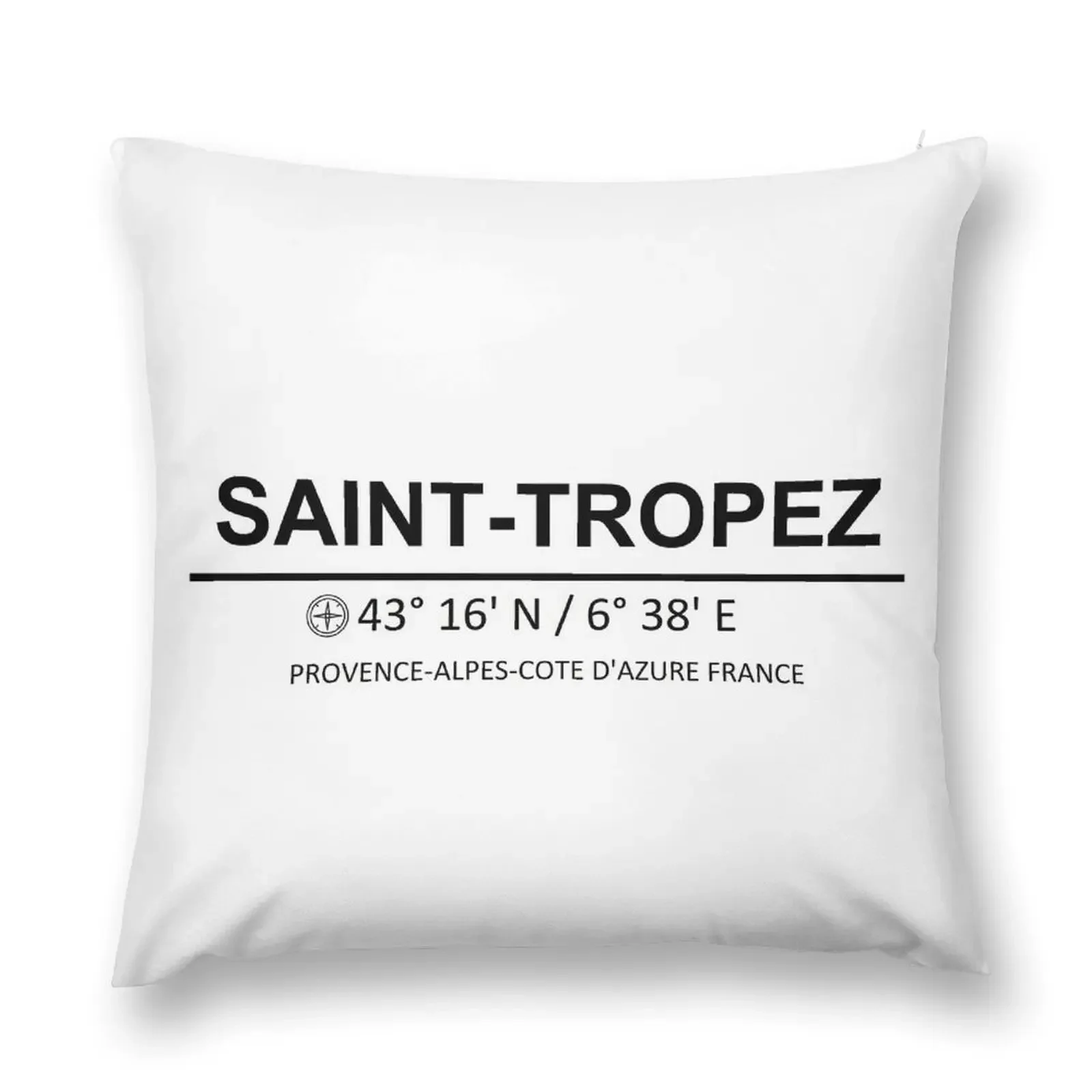 Saint-Tropez Coordinates Throw Pillow Luxury Living Room Decorative Cushions Christmas Throw Pillows Covers pillow