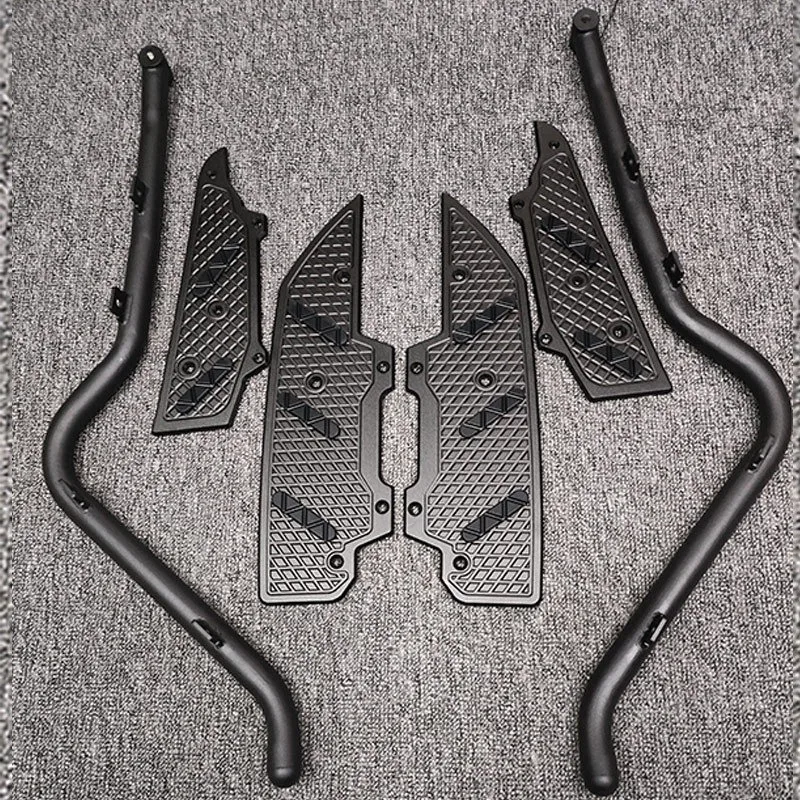 

Suitable for Haojue UHR150 motorcycle, aluminum alloy bar pedal