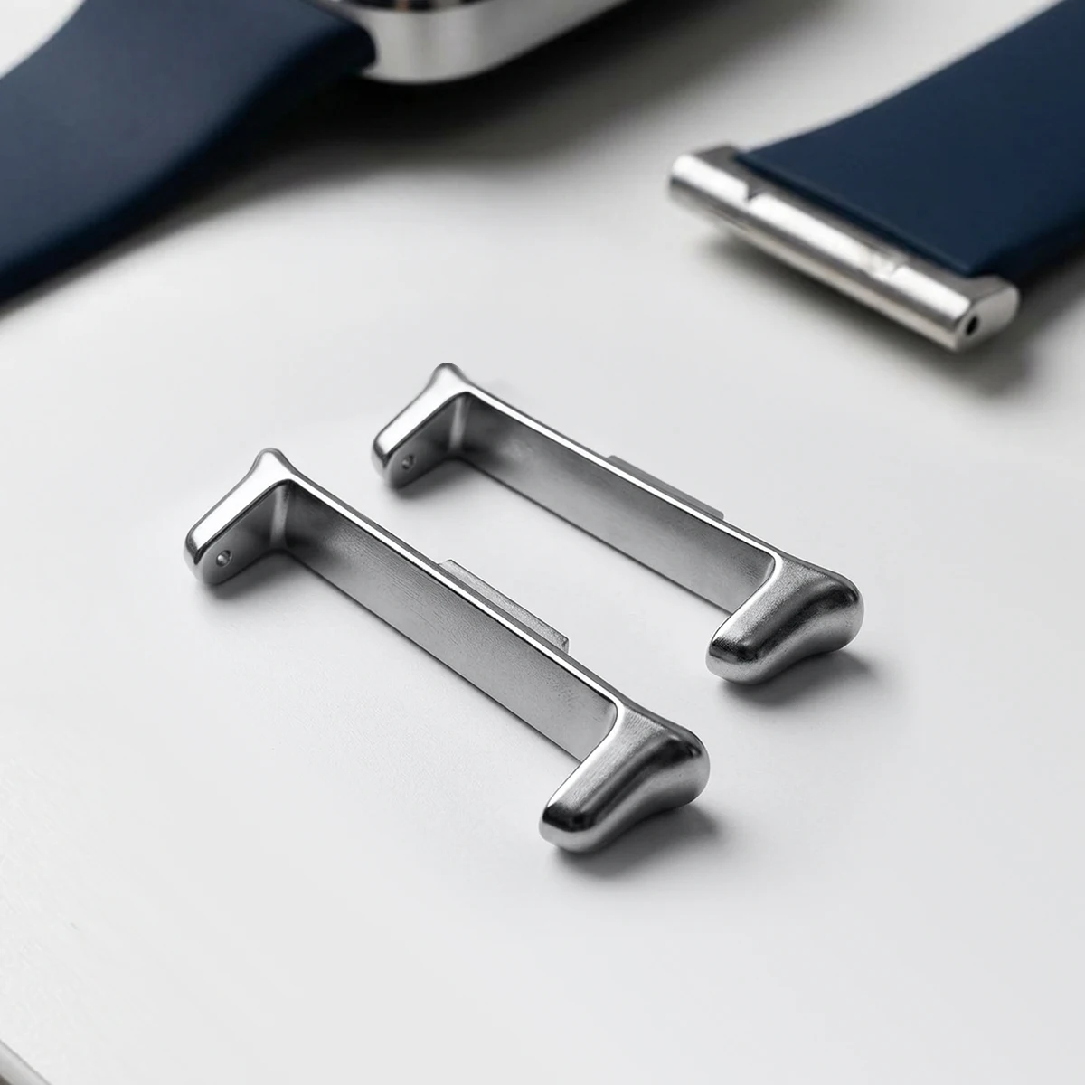 1 Paar Edelstahl-Adapter für Honor Watch X5i Smartwatch-Armband, Kompatibel mit 14mm, 20mm, 22mm Zubehör – Detail 6