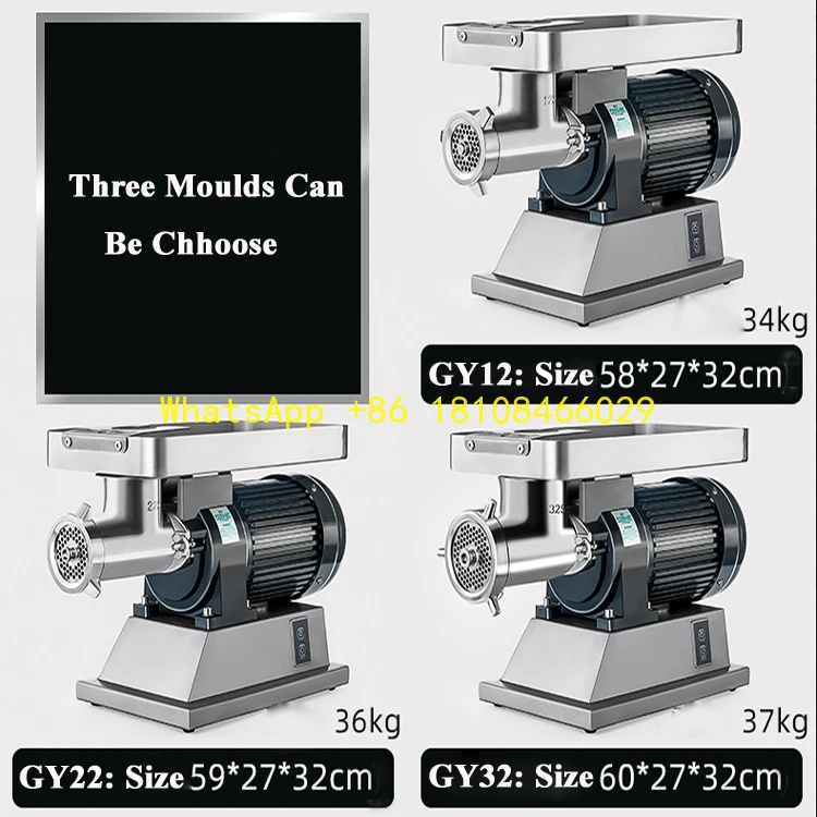 

achine Meat Mincer Chopper for Sausage Desktop Multi-functional Electric Meat Grinder Commercial Use Meat Mincing M