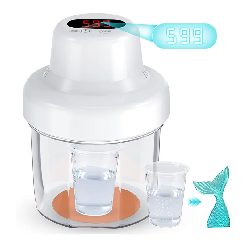 

A88E-Resin Bubble Remover,Remove 99% Of The Air Bubble Within 6-10 Mins,98Kpa Vacuum Degassing Chamber,For Epoxy