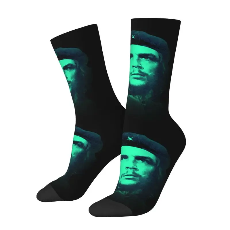 Che Guevara Hero Dress Socks Men's Women's Warm Fashion Cuba Cuban Socialism Freedom Crew Socks