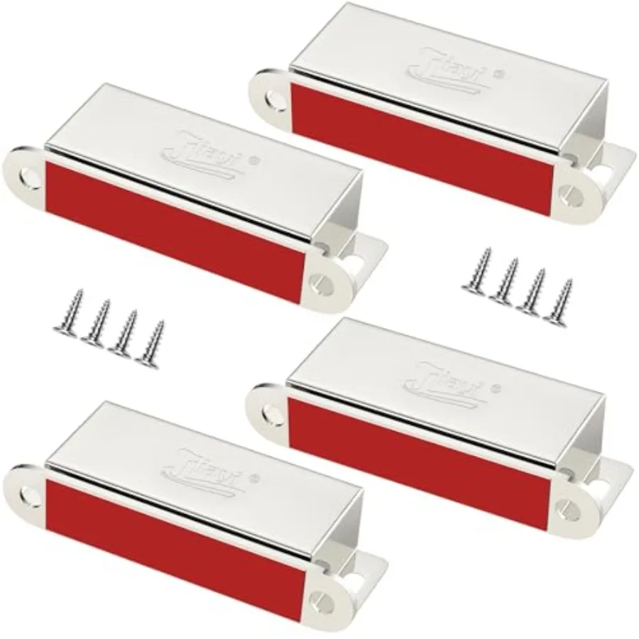 

Cabinet Magnets Heavy Duty 4 Pack Magnetic Door Catch Magnetic Latch, Magnets for Cabinet Door Closure Cupboard Door Magnet Cat