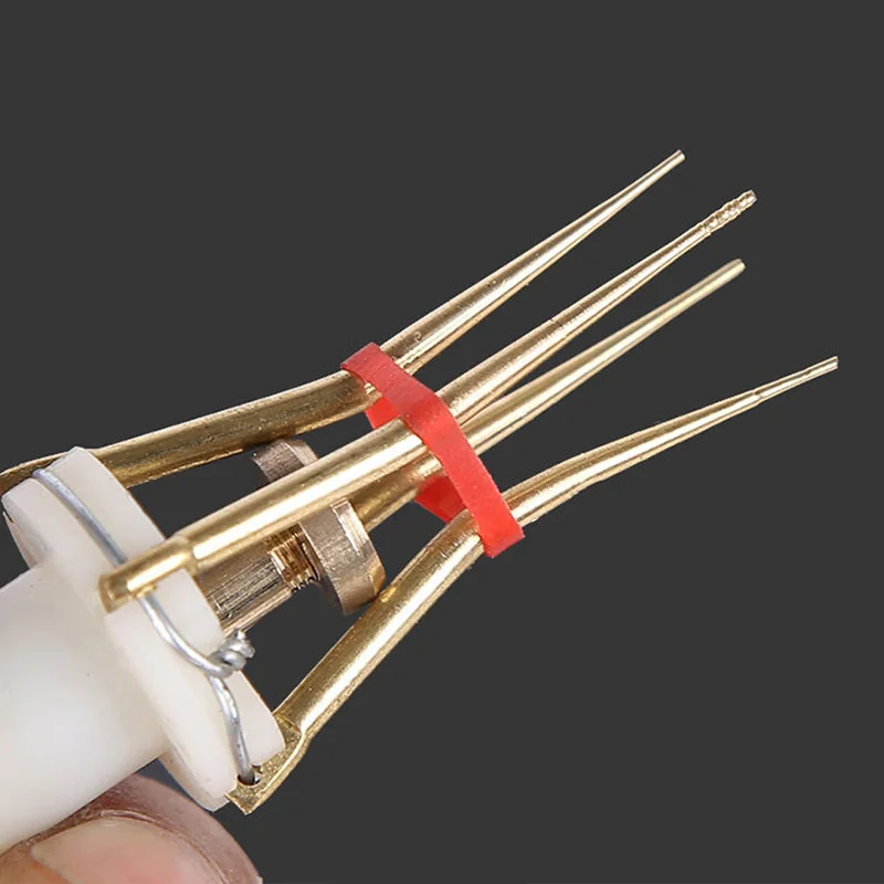 Ackibbik-señuelo de gusano de sangre, gránulo, Clip de gusano angular, banda de pesca de carpa, alicate de pellets, gusano de langosta, herramienta de carga, aparejos de cebo de pesca