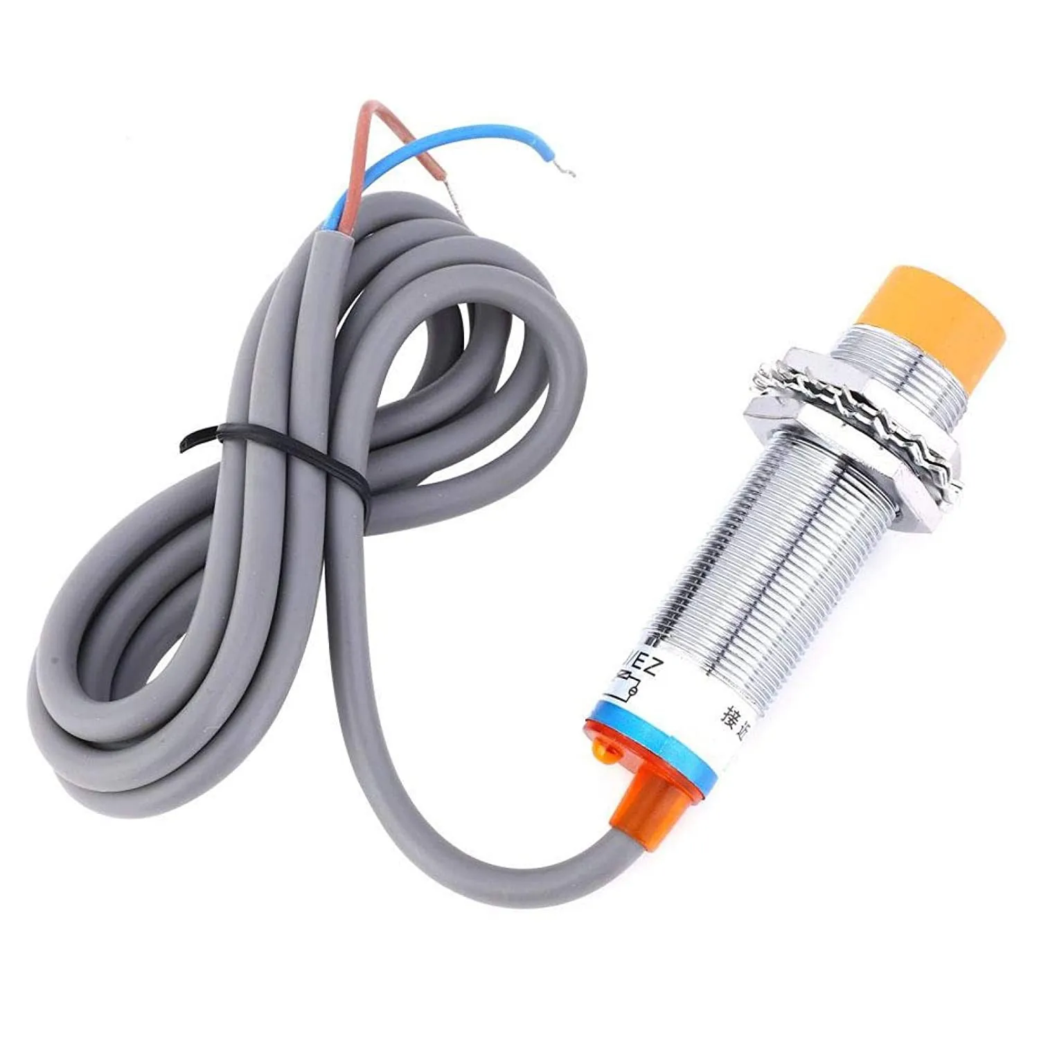 LJ18A3-8-J/EZ AC 90-250V 2-Wire Inductive Proximity Sensor Switch with 8mm Sensing Distance for Metal Object Detection