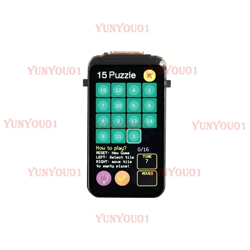 

ESP32-C6 1.47 inch LCD screen development board WiFi 6/Bluetooth 5 onboard RGB color lamp beads