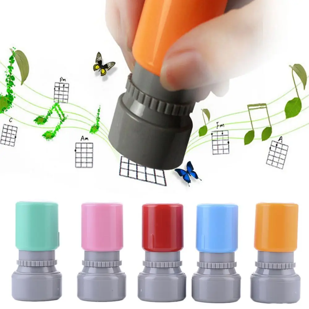 Teaching Music Spectrum Ukulele Part Guitar Accessories Music Teaching Tool Ukulele Chord Seal Stamp Chord Stamp Chord Seal