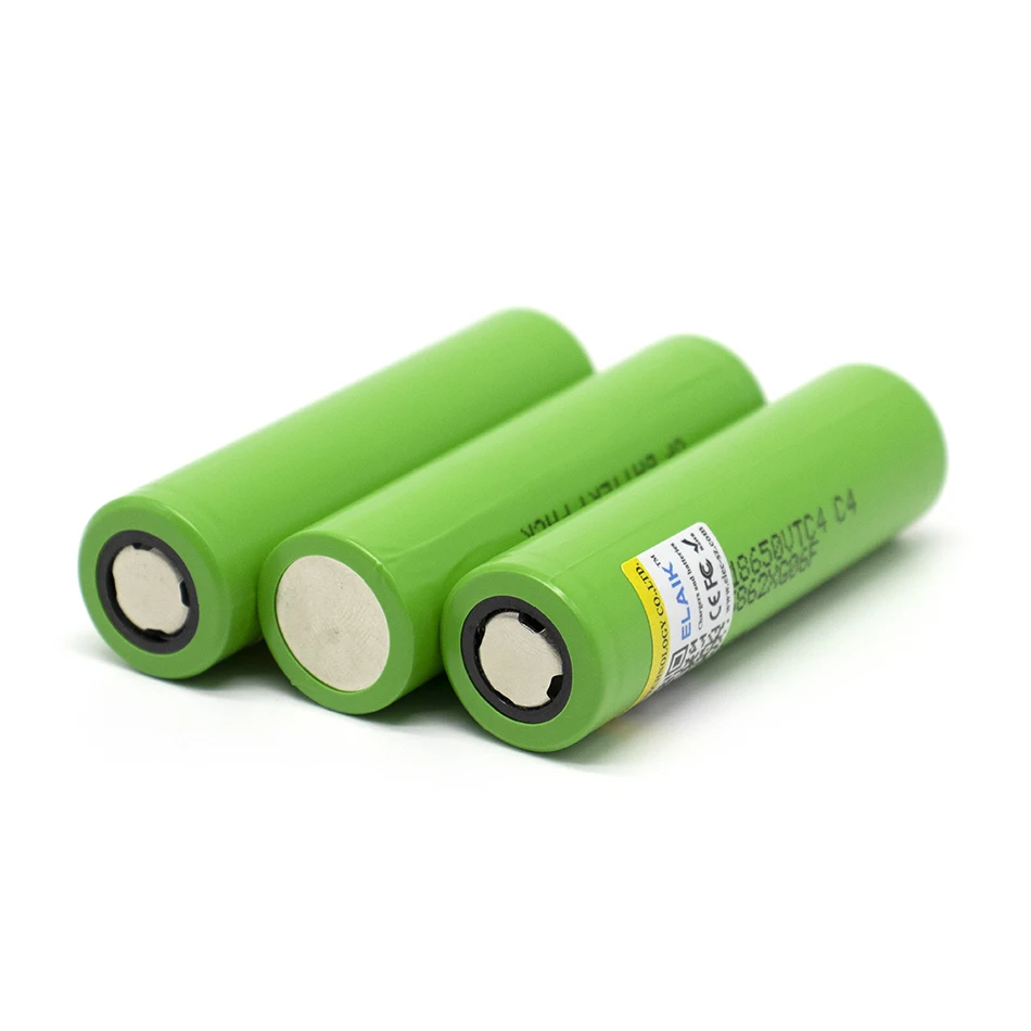 Resistência interna Bateria de lítio pequena, desempenho estável, VTC4-Flat Head, 18650, 3.6V, 2000mAh, ampla faixa de aplicações, 1-5pcs